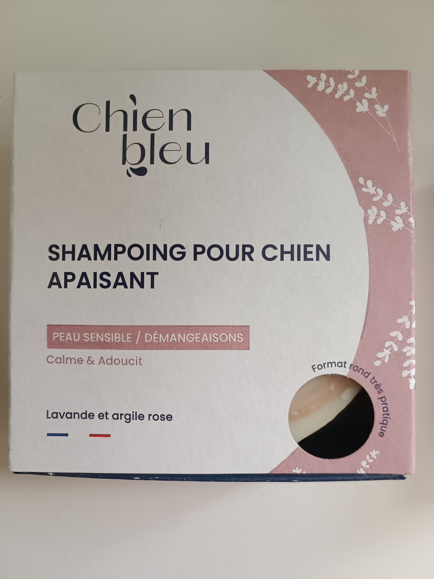 Savon apaisant solide chien